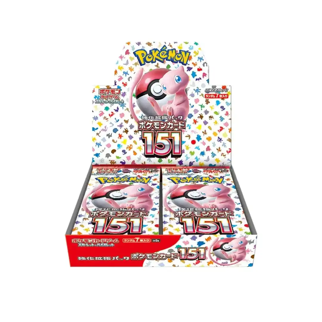 Pokémon 151 Booster Display – Japanisch | Scarlet & Violet | OVP (Sealed)