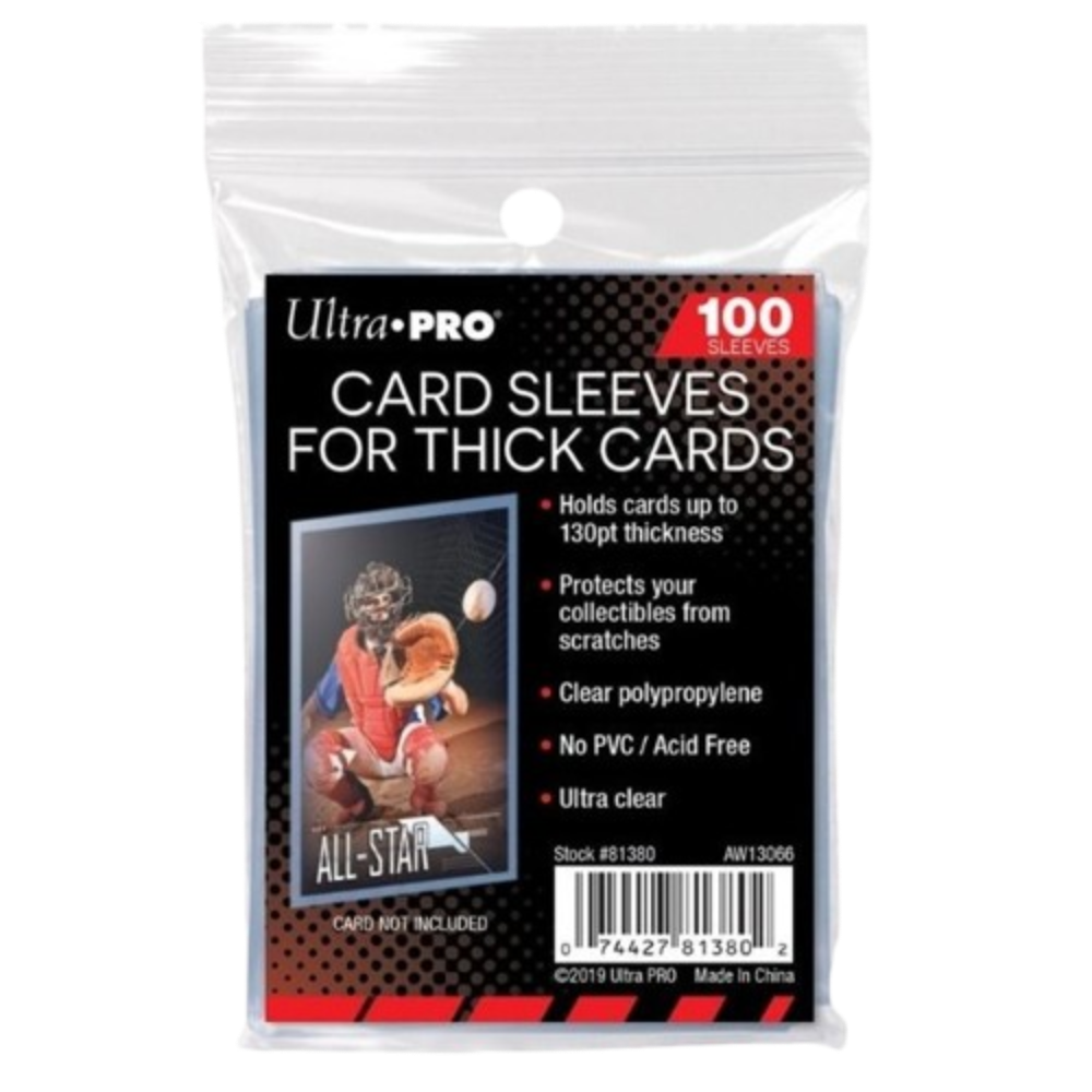 Ultra Pro Standard Card Sleeves for Thick Cards