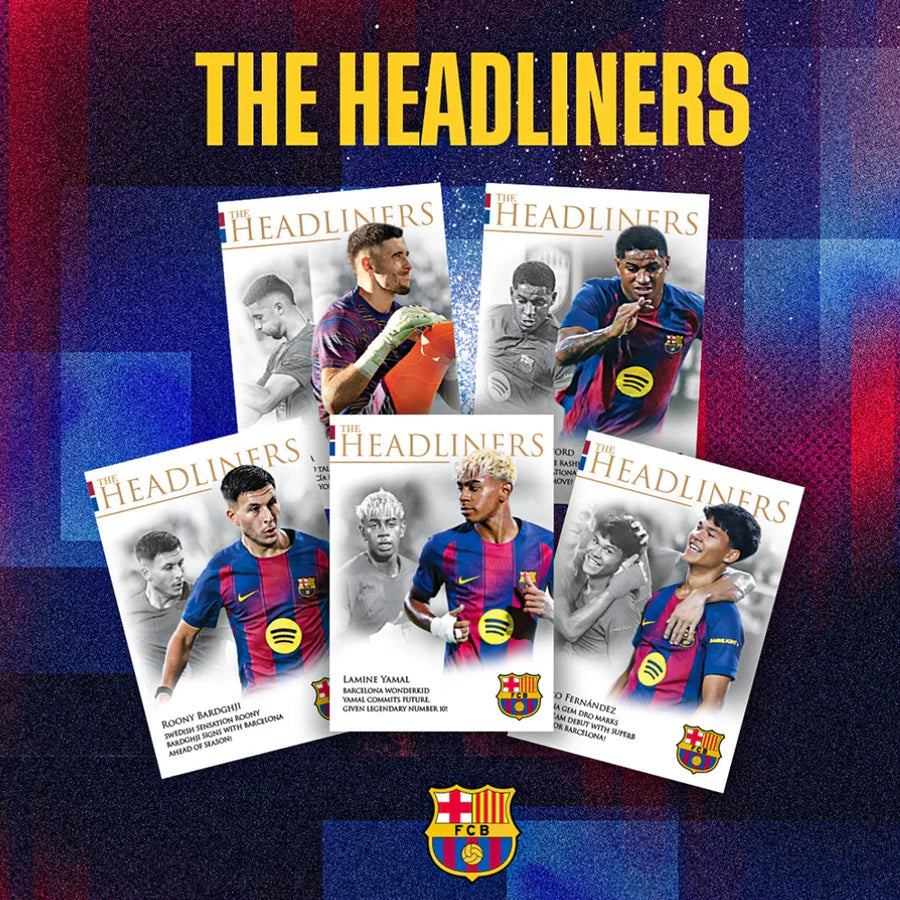 Futera HEADLINERS FC Barcelona 2025 Pack