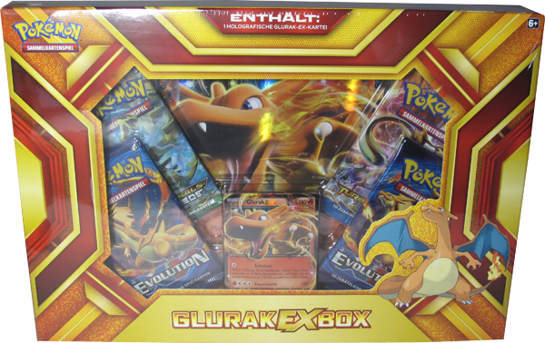 Pokémon Glurak ex Feuersturm Box (DE)