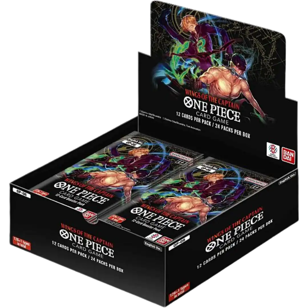 One Piece Card Game OP-06 Wings of the Captain Booster Box – Englisch | OVP (Sealed)