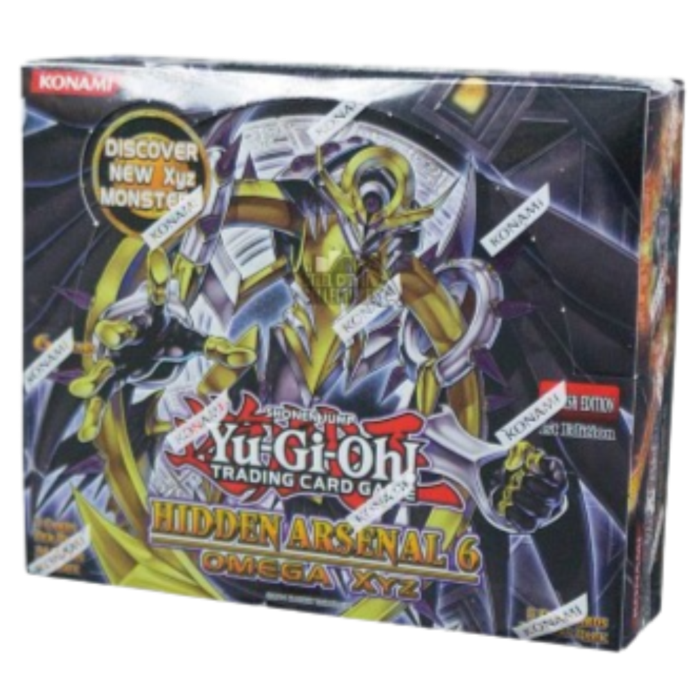 Yu-Gi-Oh! Card Game - Hidden Arsenal 6 Booster Display - Omega XYZ (Englisch)