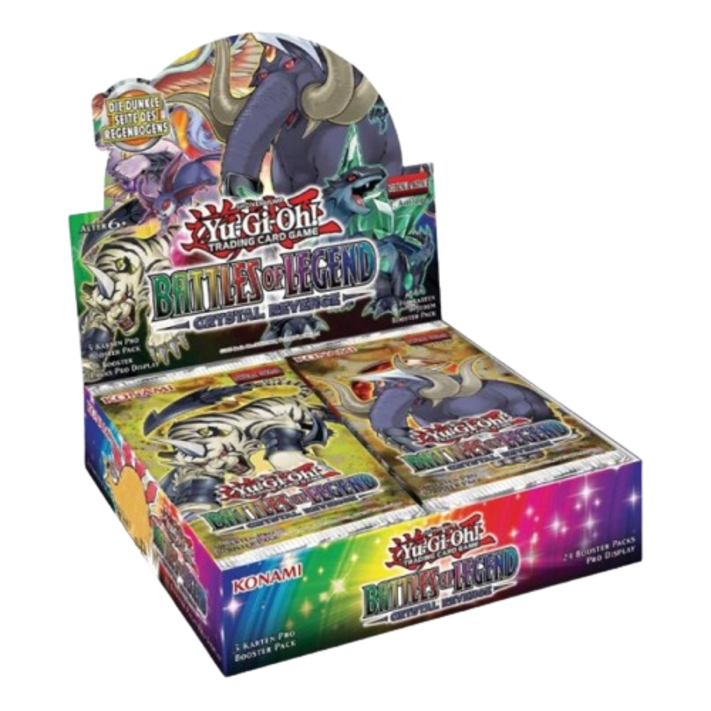 Yu-Gi-Oh! Card Game - Battles of Legend: Crystal Revenge Display - (Englisch)