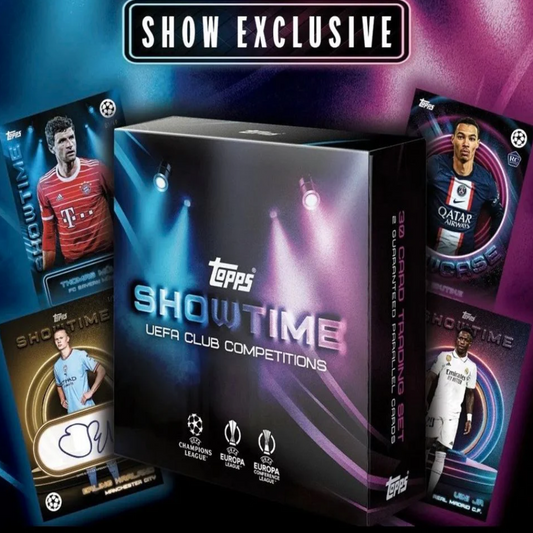 Topps Showtime UEFA Club Competitions Display