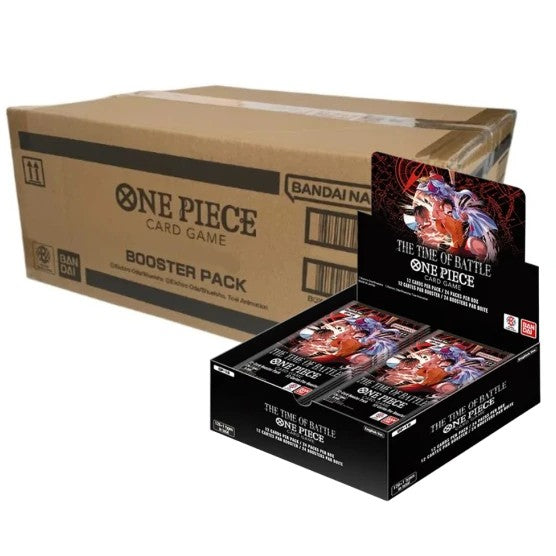 One Piece The Time of Battle Case EN – 12x Booster Box | Sealed Case