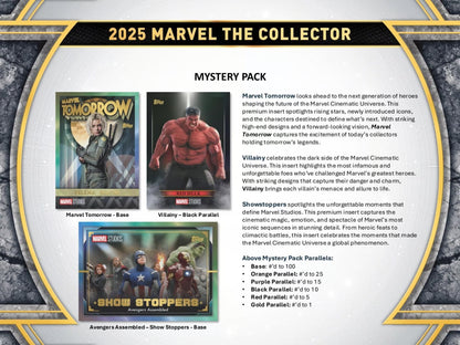 2025 Topps Marvel – The Collector Hobby Box (Factory Sealed)