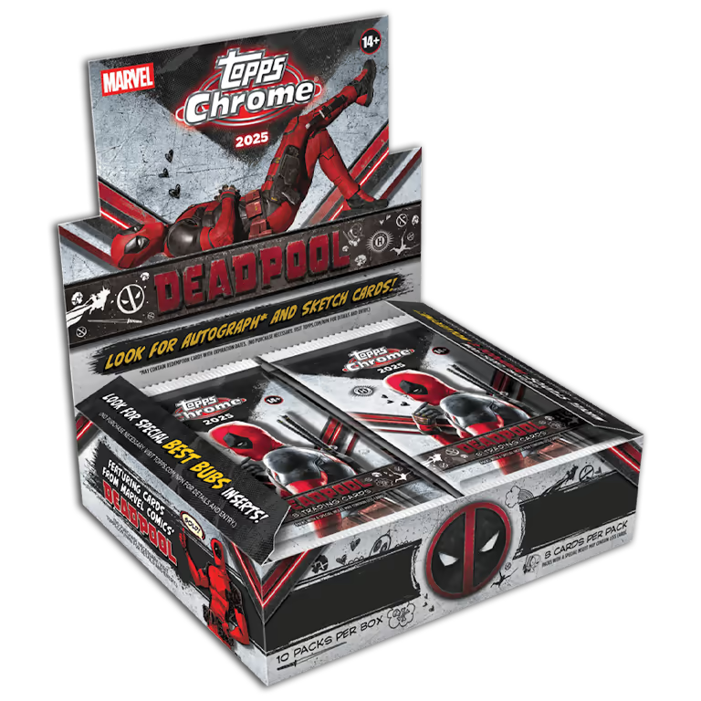 Topps Chrome Deadpool Hobby Box – Englisch | OVP (Sealed)