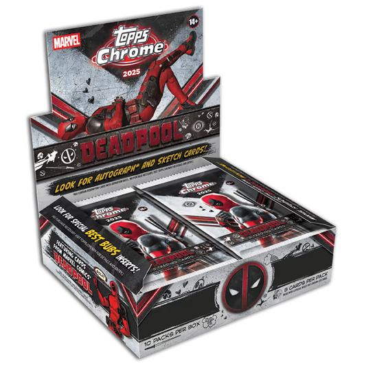 Topps Chrome Deadpool Hobby Box – Englisch | OVP (Sealed)