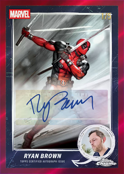 Topps Chrome Deadpool Hobby Box – Englisch | OVP (Sealed)