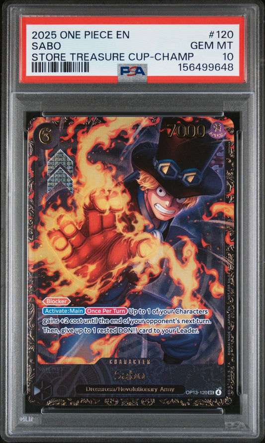 Sabo OP13-120 – V.1 | PSA 10, EN