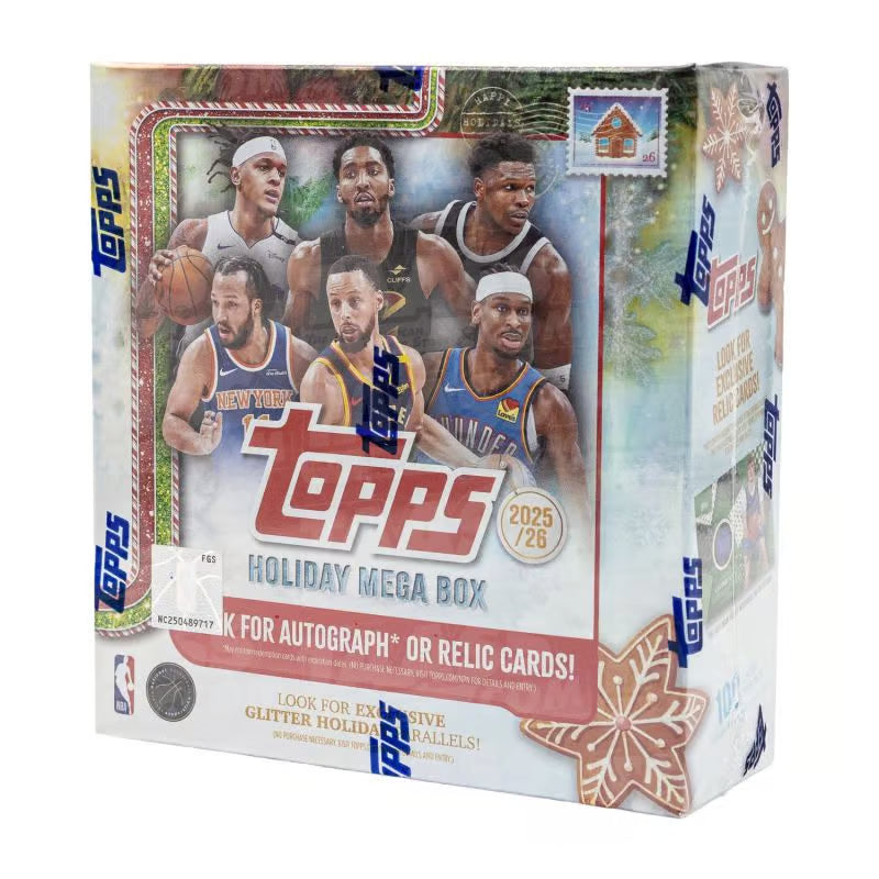 2025/26 Topps NBA Flagship Basketball Holiday Mega Box