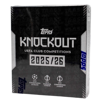 2025/26 Topps Knockout UEFA Club Competitions Hobby Box – Fußball | OVP (Sealed)