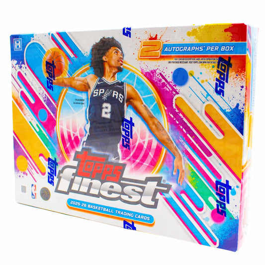 2025/26 Topps Finest NBA Basketball – Hobby Box (Factory Sealed)