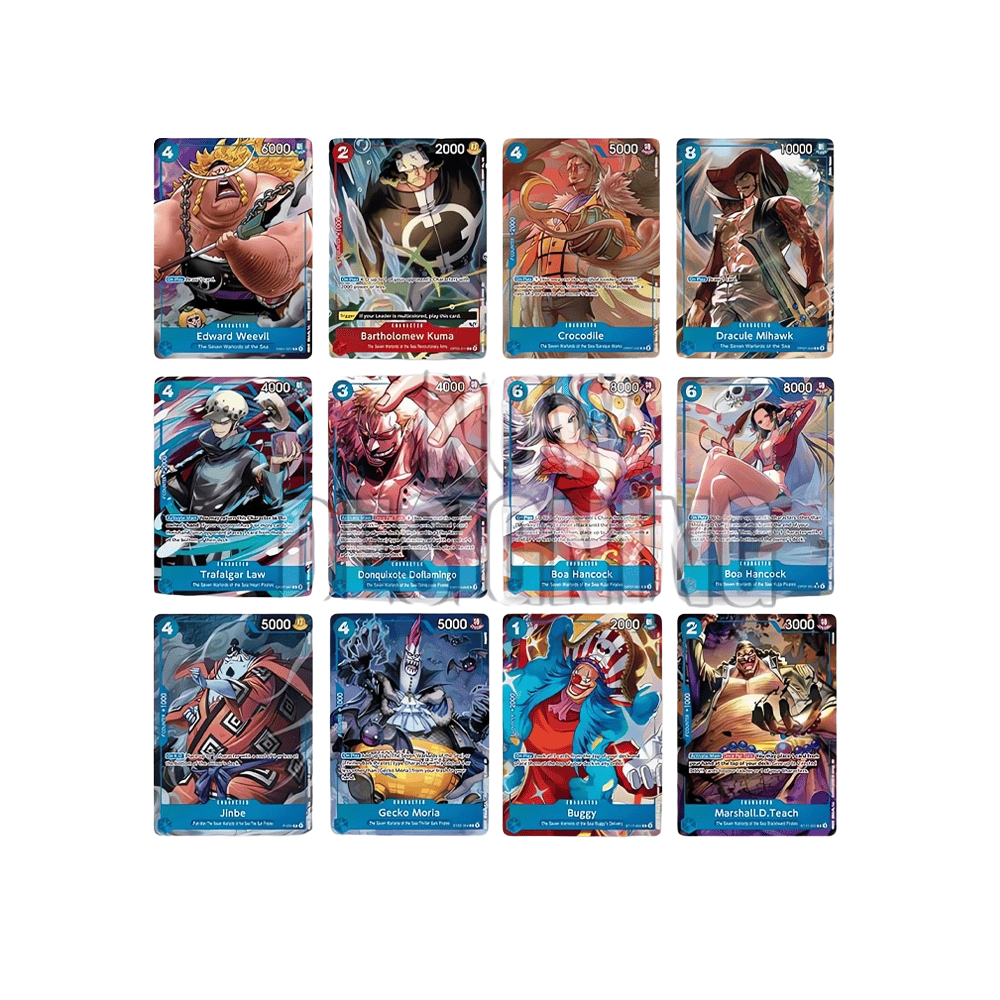 One Piece Card Game Seven Warlords of the Sea Binder Set