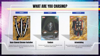 2026 Topps Chrome® Marvel Comics – Hobby Box