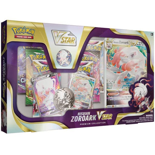 Pokémon Hisuian Zoroark VSTAR Premium Box – OVP & Sealed