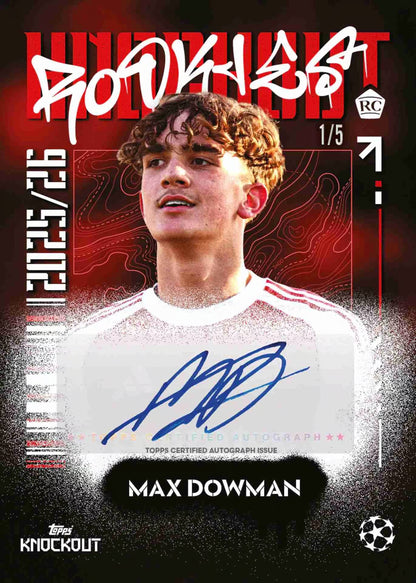 2025/26 Topps Knockout UEFA Club Competitions Hobby Box – Fußball | OVP (Sealed)