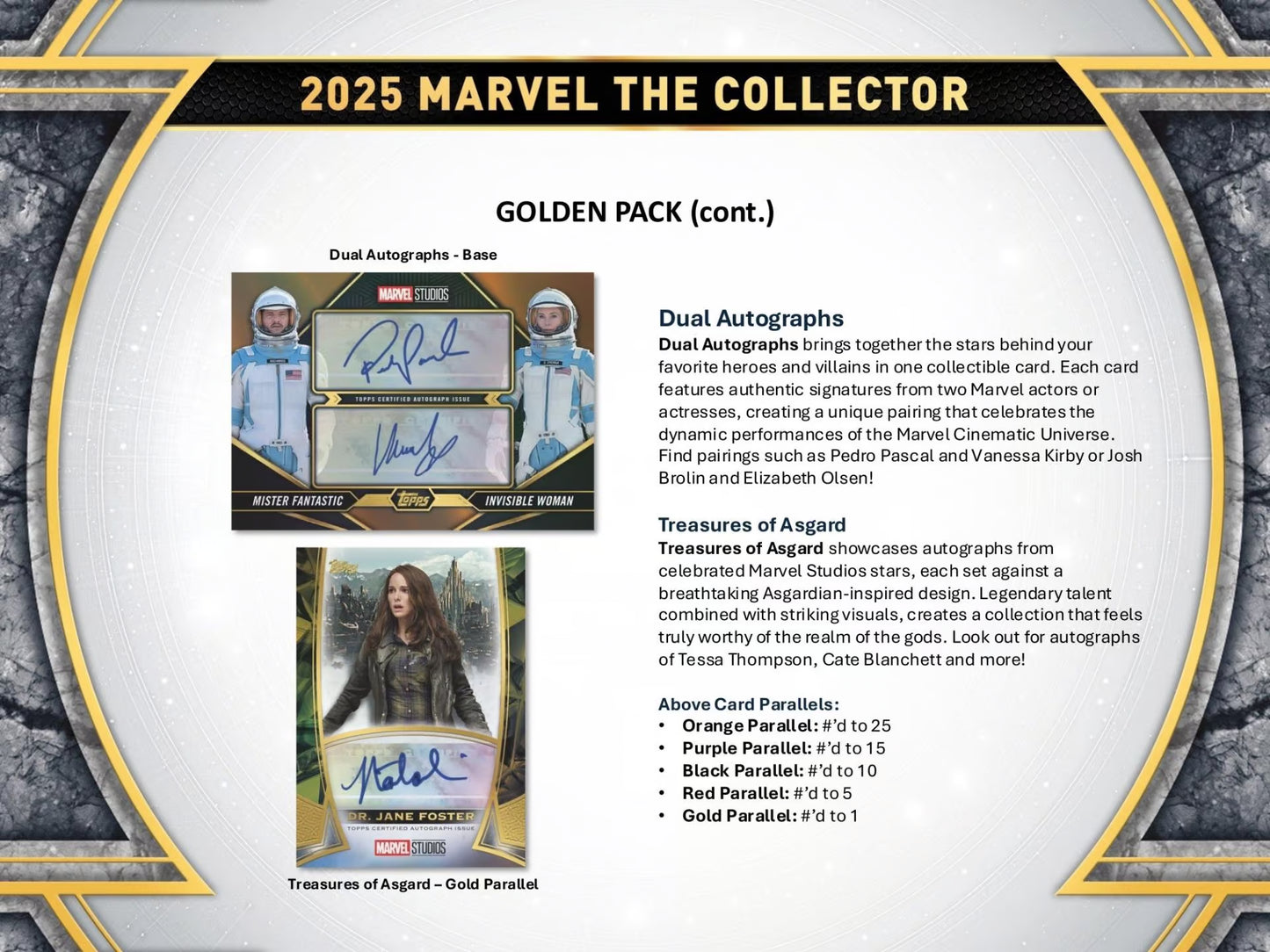 2025 Topps Marvel – The Collector Hobby Box (Factory Sealed)