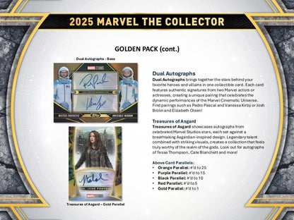 2025 Topps Marvel – The Collector Hobby Box (Factory Sealed)