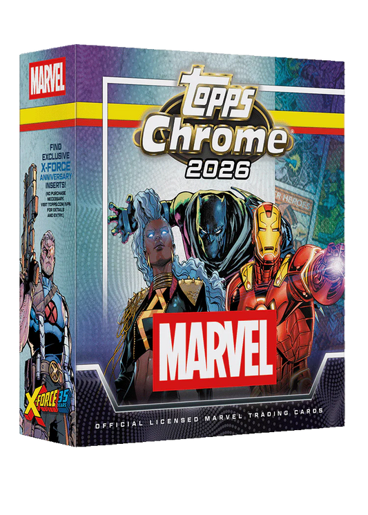 2026 Topps Chrome® Marvel Comics – Mega Box