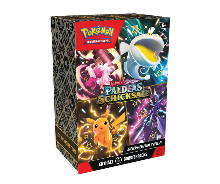 Pokémon Karmesin & Purpur – Paldeas Schicksale Booster Bundle (DE)