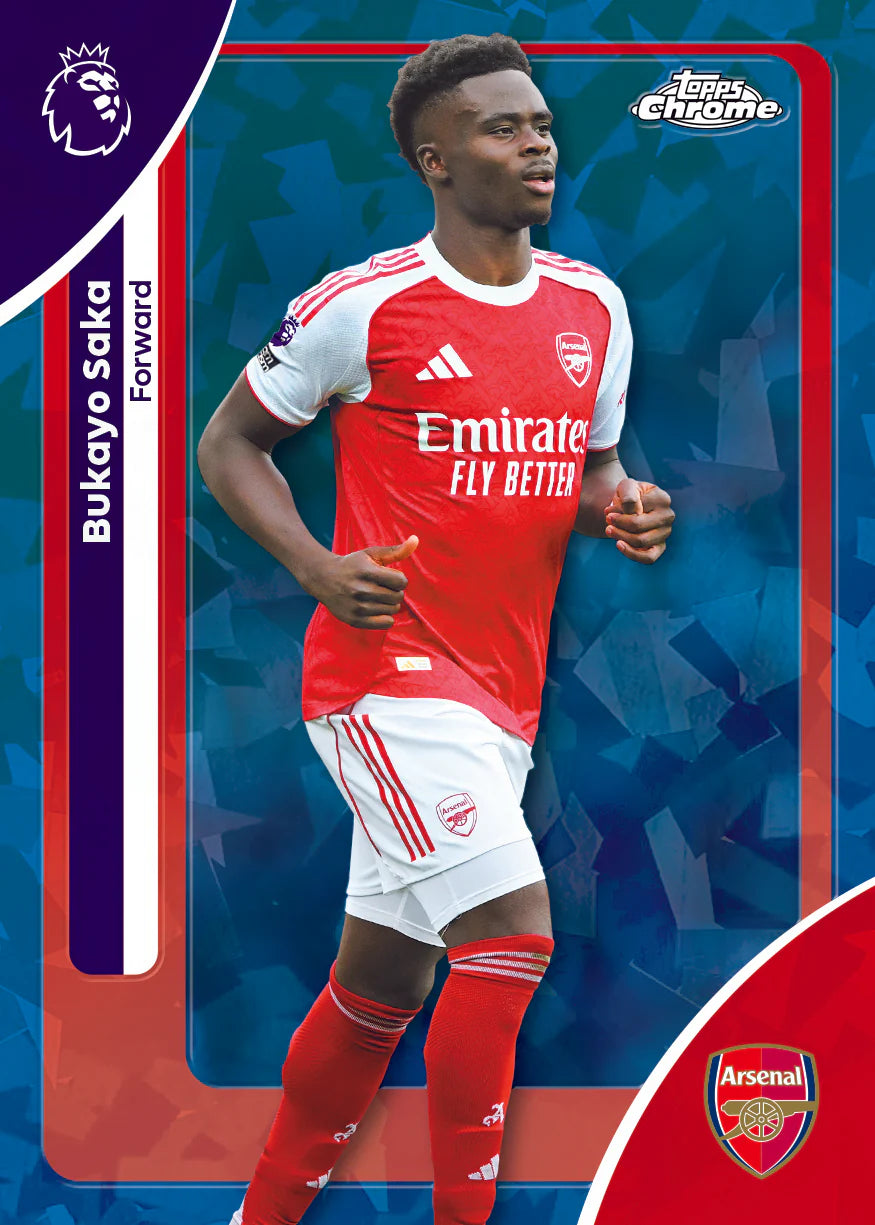 2026 Topps Chrome Premier League Sapphire Edition – Hobby Box (Factory Sealed)