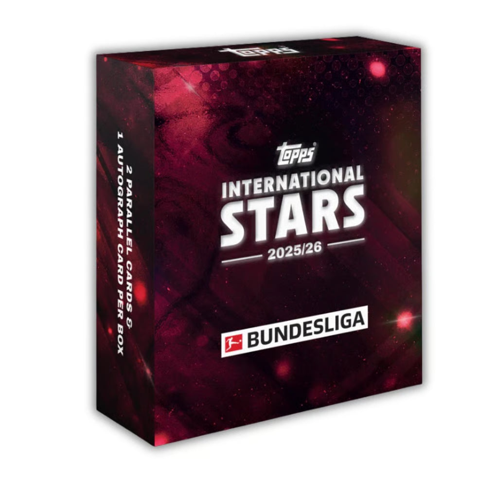 2025/26 Topps Bundesliga International Stars – Hobby Box (Factory Sealed)