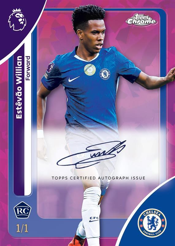 2026 Topps Chrome Premier League Sapphire Edition – Hobby Box (Factory Sealed)