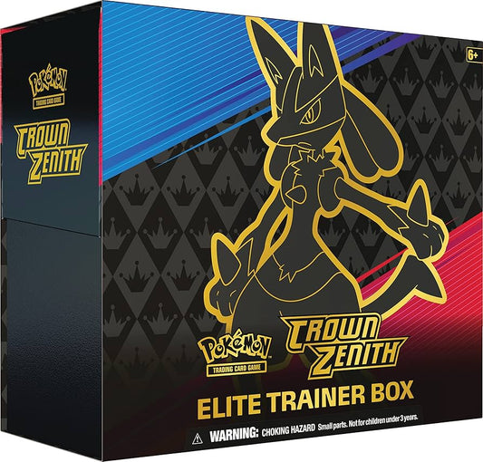 Pokémon Crown Zenith Elite Trainer Box (ETB) – Englisch | Special Set | OVP (Sealed)