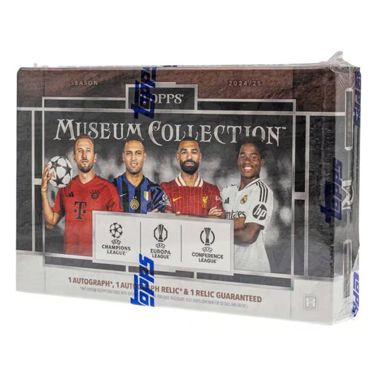 2024/25 Topps Museum Collection UEFA Club Competitions Soccer – Hobby Box