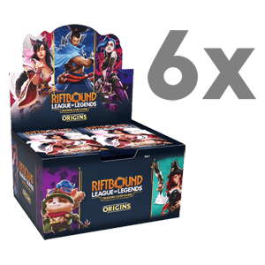 Riftbound Origins Booster Box Case (6x) – Sealed Case | Englisch