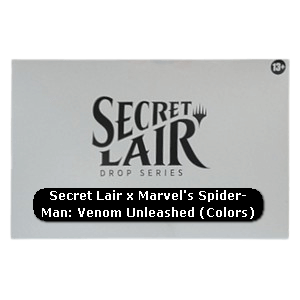 Secret Lair x Marvel’s Spider-Man: Venom Unleashed (Colors) – Non-Foil | EN