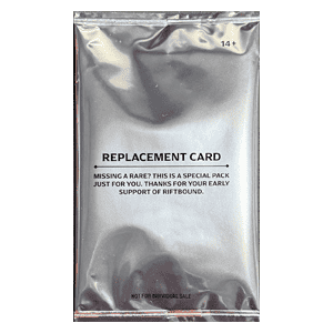 Riftbound Origins – Replacement Card Booster | Sealed