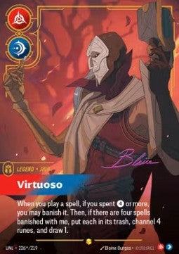 Jhin, Virtuoso (V.3 - Signed Showcase) - Im GRADING