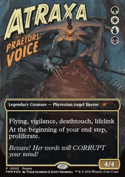 Atraxa, Stimme der Prätoren Englisch