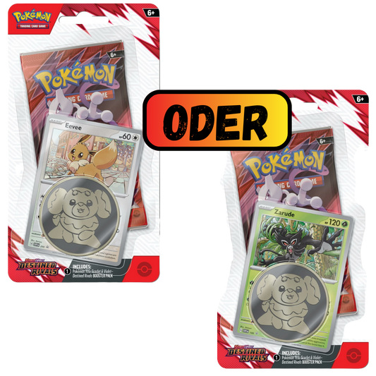 Pokémon TCG: Destined Rivals (SV10) - Checklane Blister (Englisch)