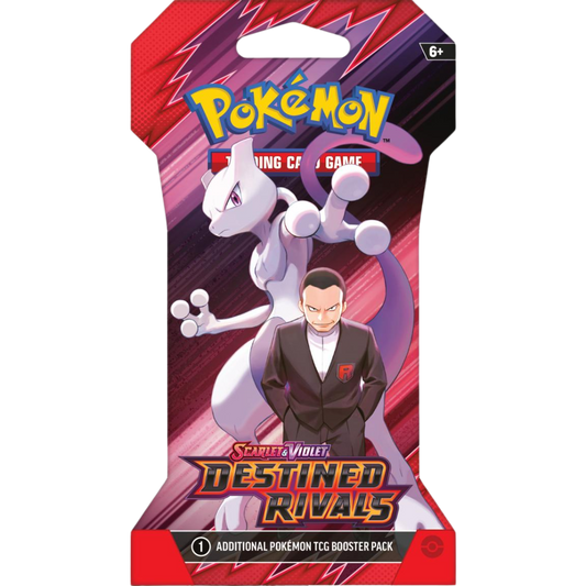Pokémon TCG: Destined Rivals (SV10) - Sleeved Booster (Englisch)