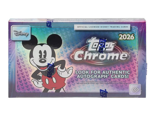 Topps Disney Chrome 2026 - Hobby Box