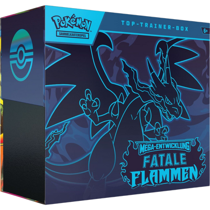 Pokémon Mega-Entwicklung: Fatale Flammen Top-Trainer-Box (Deutsch)