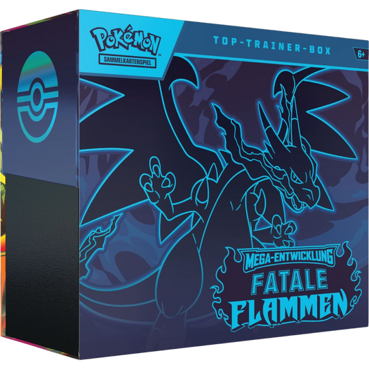 Pokémon Mega-Entwicklung: Fatale Flammen Top-Trainer-Box (Deutsch)