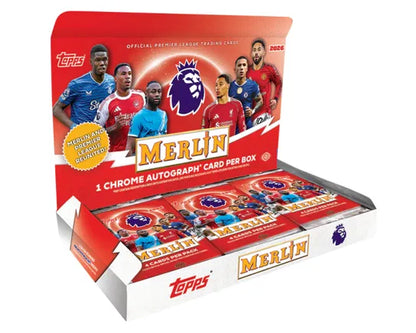2026 Topps Merlin Premier League Hobby Box