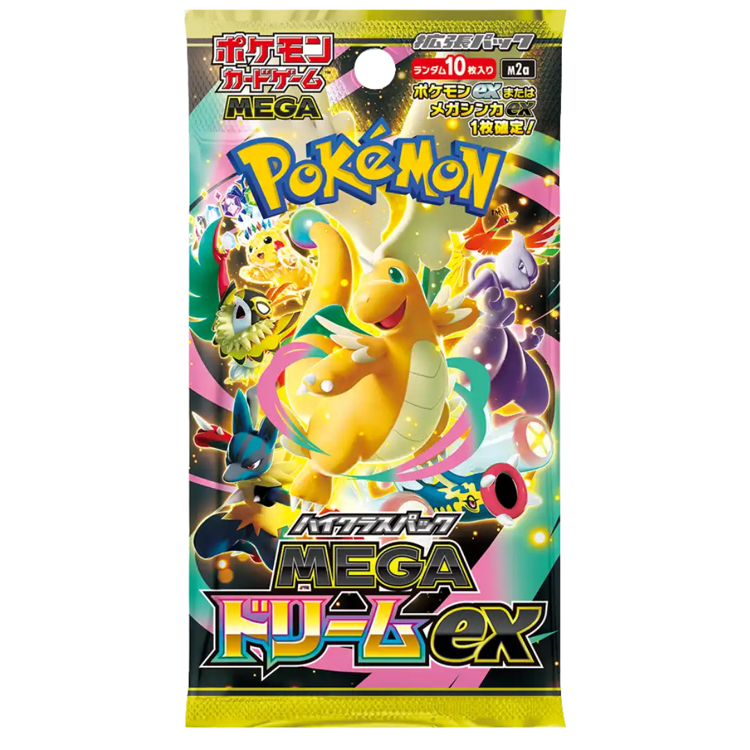 Pokémon Mega Dream ex Booster – Japanisch | Einzelpack | OVP