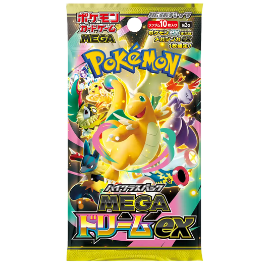 Pokémon Mega Dream ex Booster – Japanisch | Einzelpack | OVP