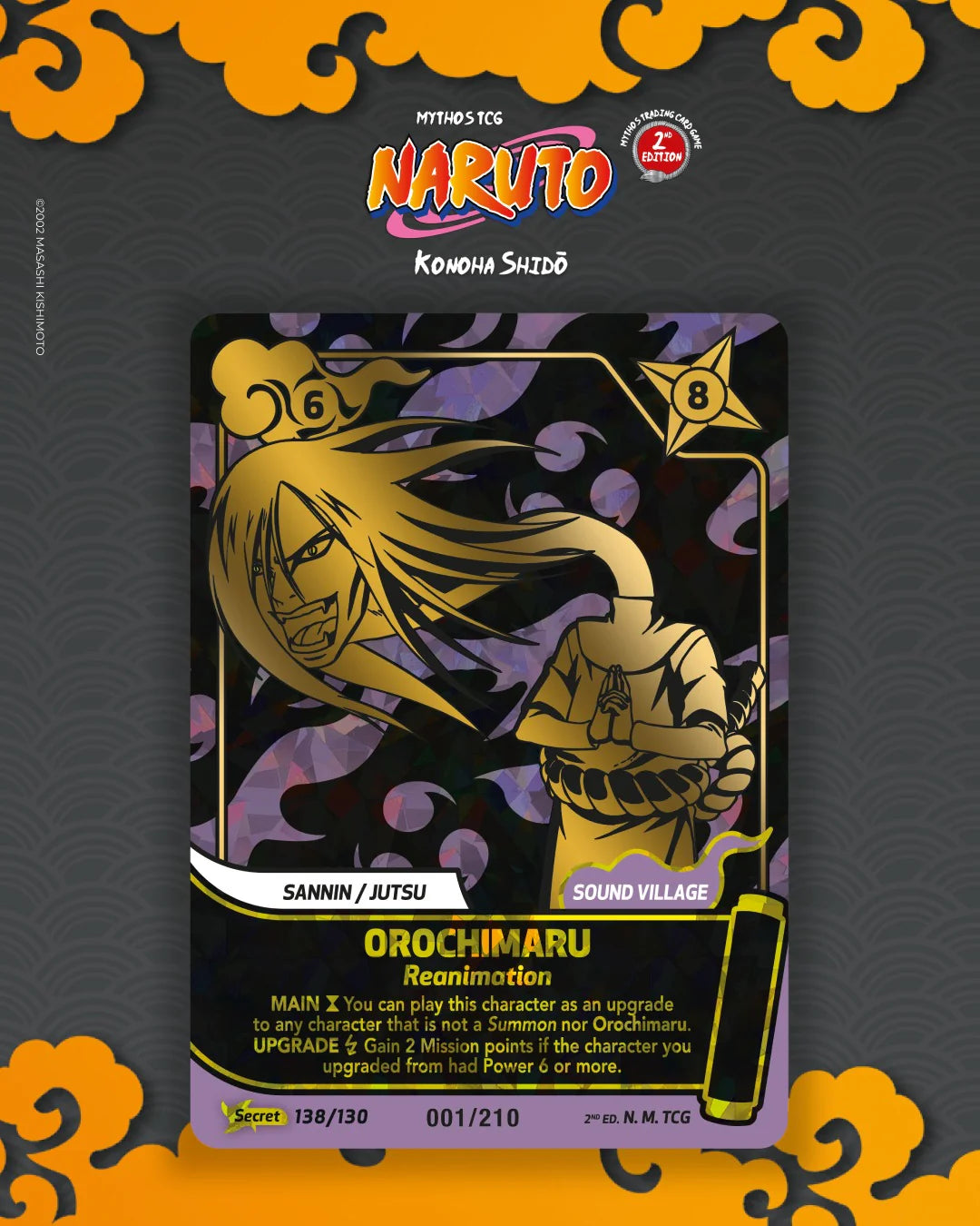 Naruto Mythos TCG Booster Display EN – First Set 2nd Edition | Sealed