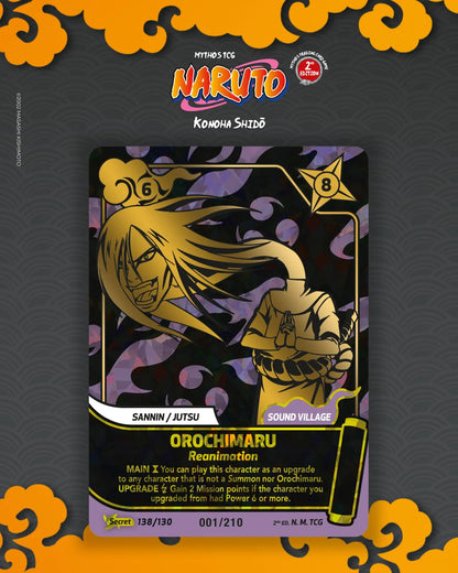 Naruto Mythos TCG Booster Display EN – First Set 2nd Edition | Sealed