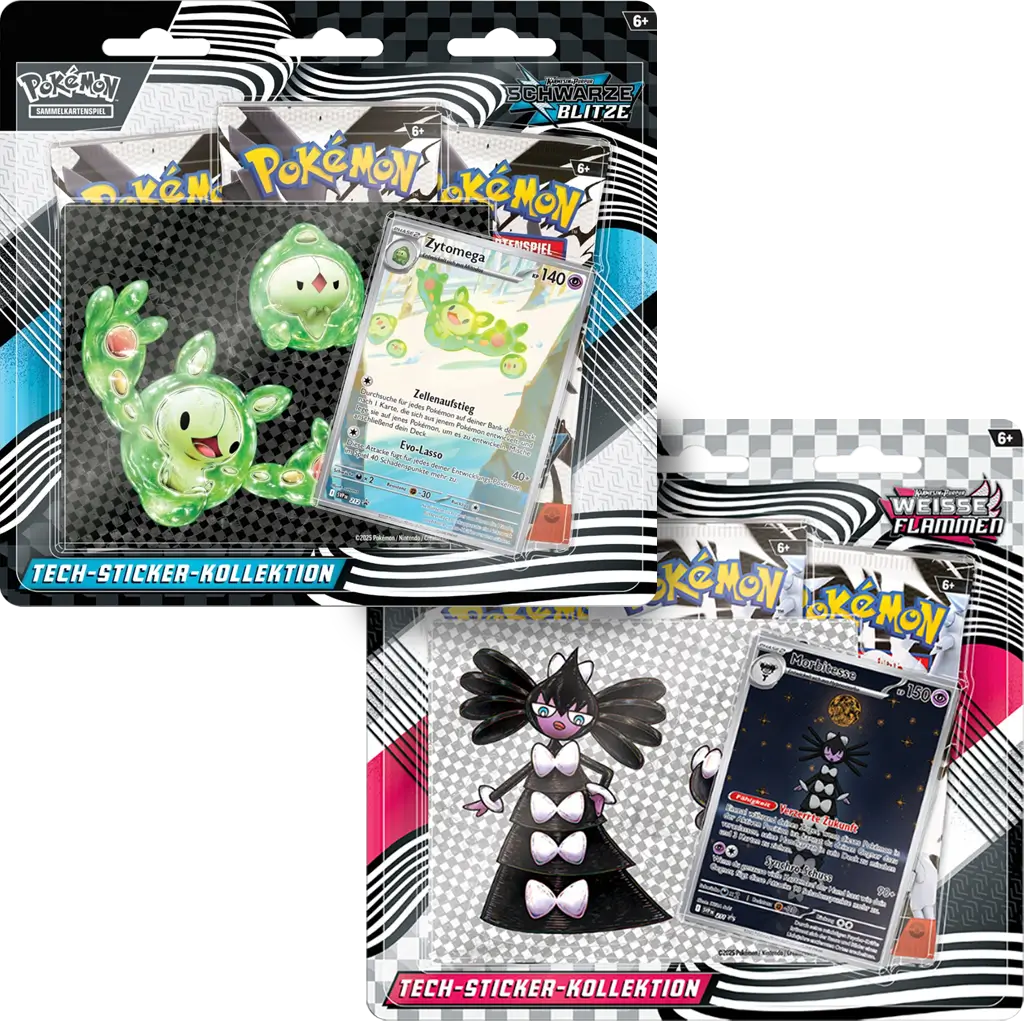 Pokémon TCG Karmesin & Purpur 10.5: Tech-Sticker Kollektion (Deutsch)