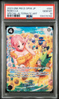 One Piece Rebecca OP06-091 Special Alt Art PSA 10 – Japanisch