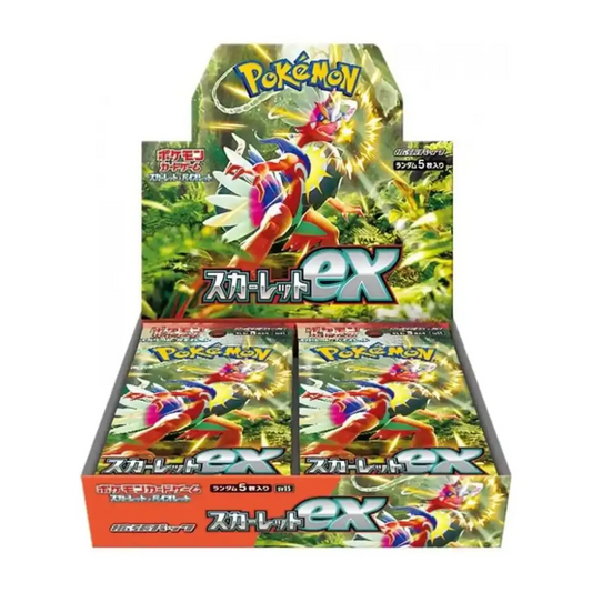 Pokémon Scarlet ex Booster Display – Japanisch | Scarlet & Violet | OVP (Sealed)