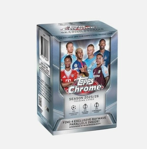 2025/26 Topps UEFA Club Competitions – Value Box | Englisch (EN)