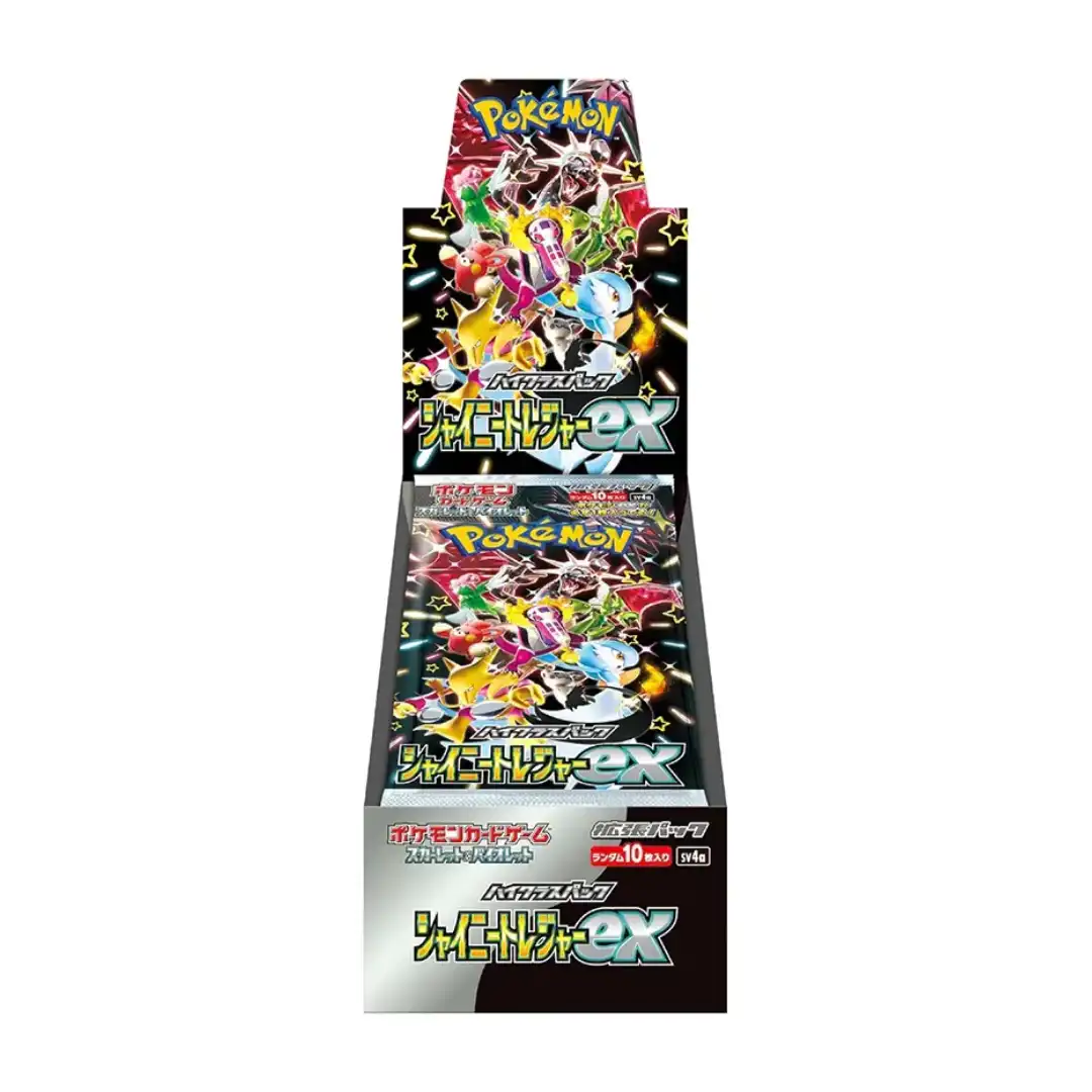 Pokémon Shiny Treasure ex Booster Display – Japanisch | OVP (Sealed)